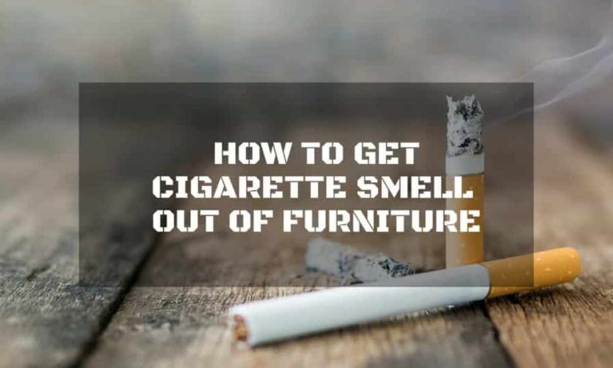 How to eliminate smell of cigarettes