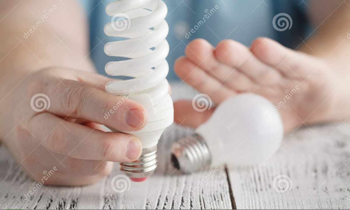 How to repair energy saving bulb