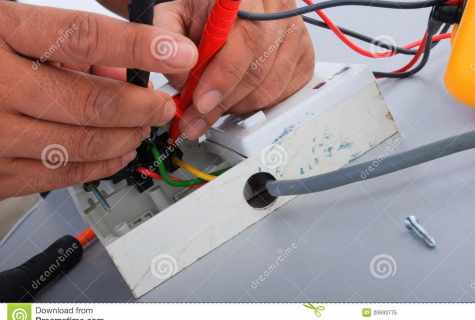 How to repair the electric tool
