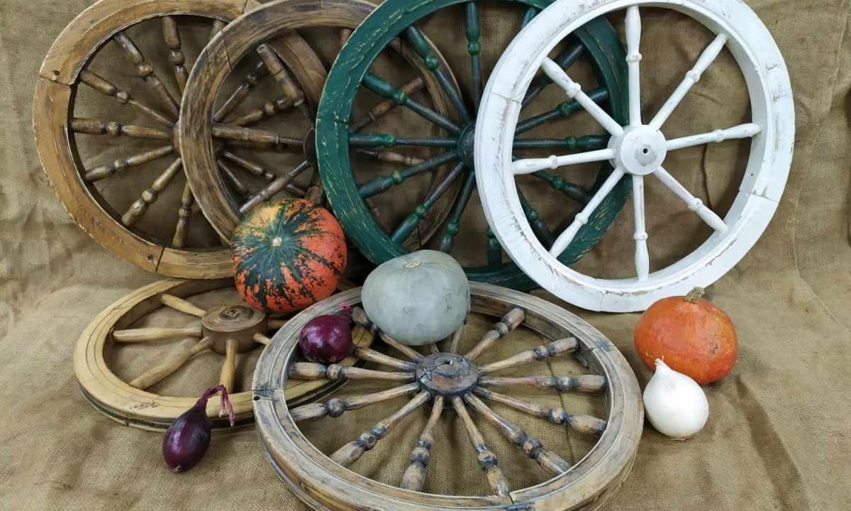 How to make wooden wheel