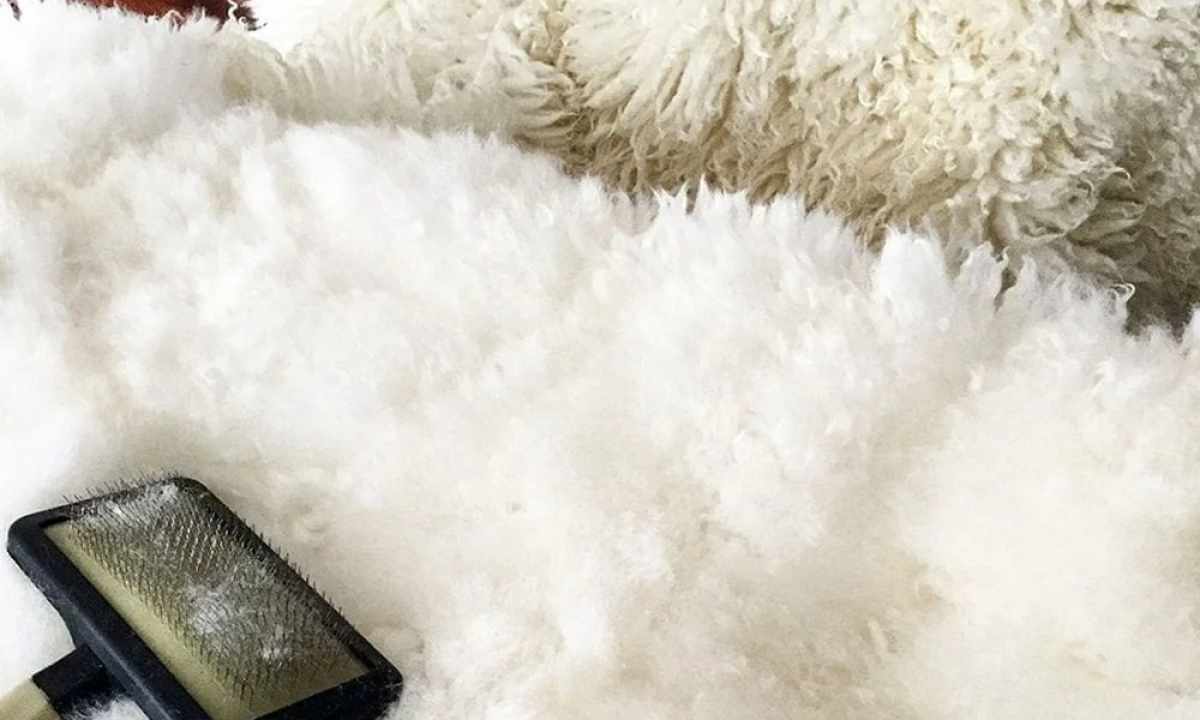 How to clean light mink