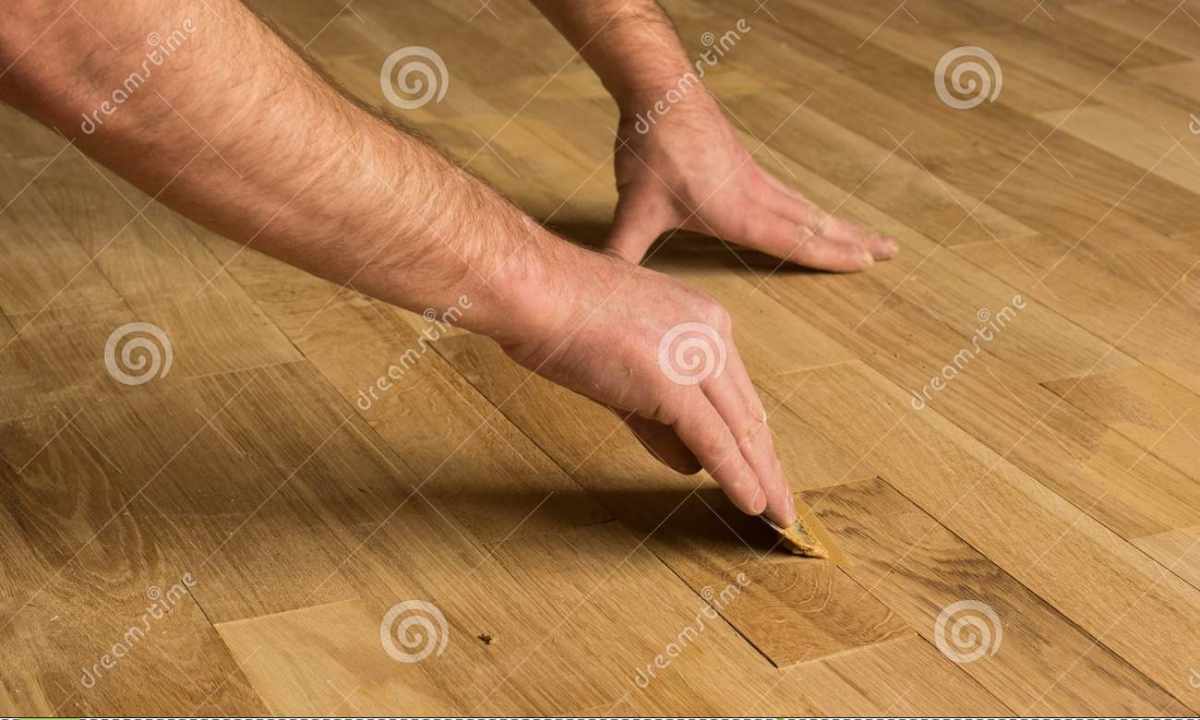 How to change wooden floor