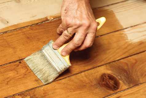 Rules of painting of wooden floor