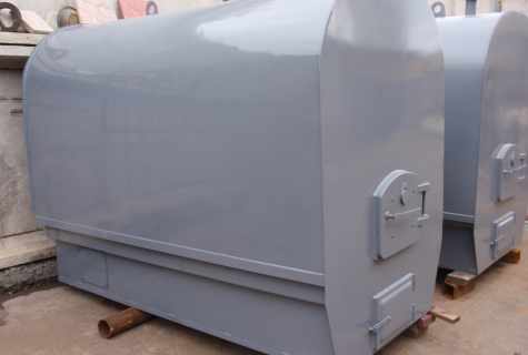 Solid propellant boilers: mounting, installation