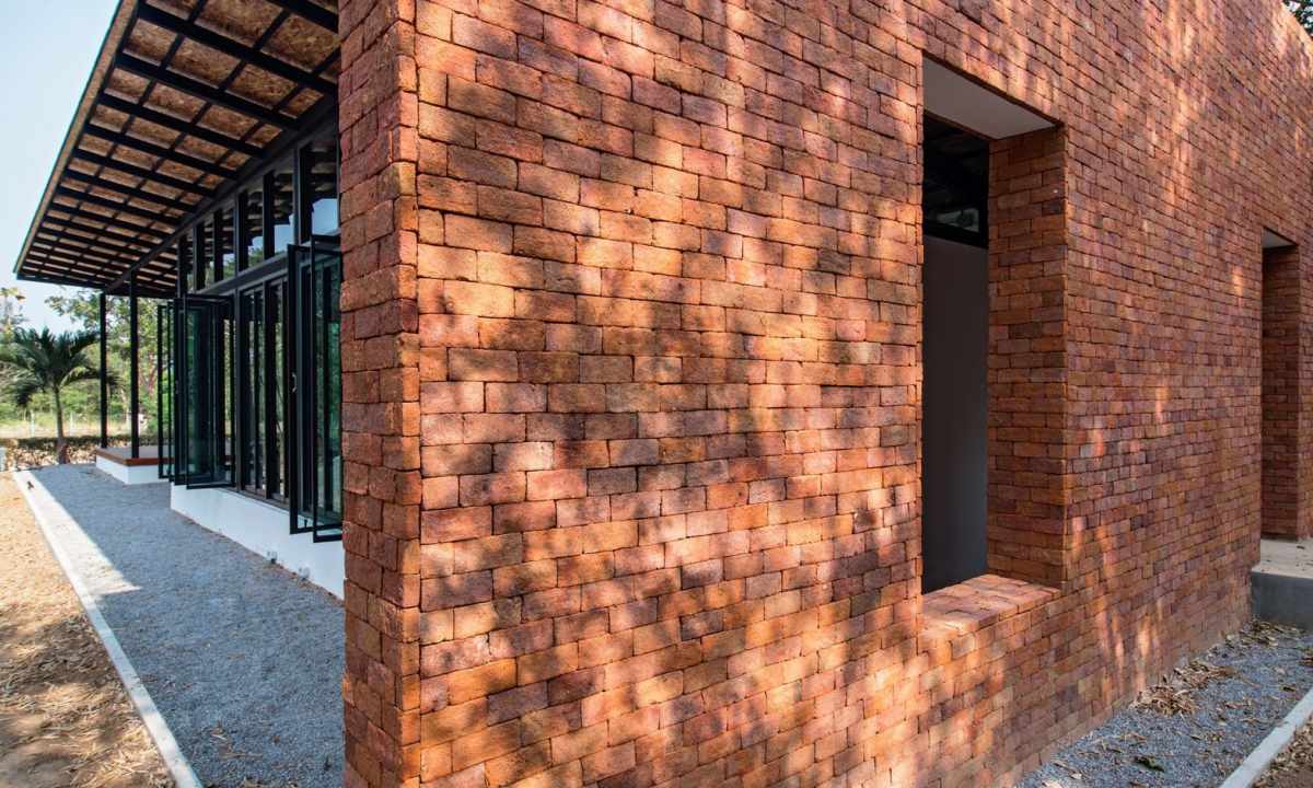 What is necessary the base for the brick house