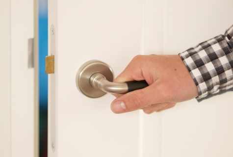 How to assemble the door handle