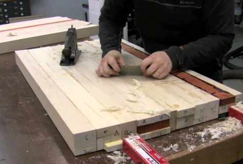 How to build the house of glued bar