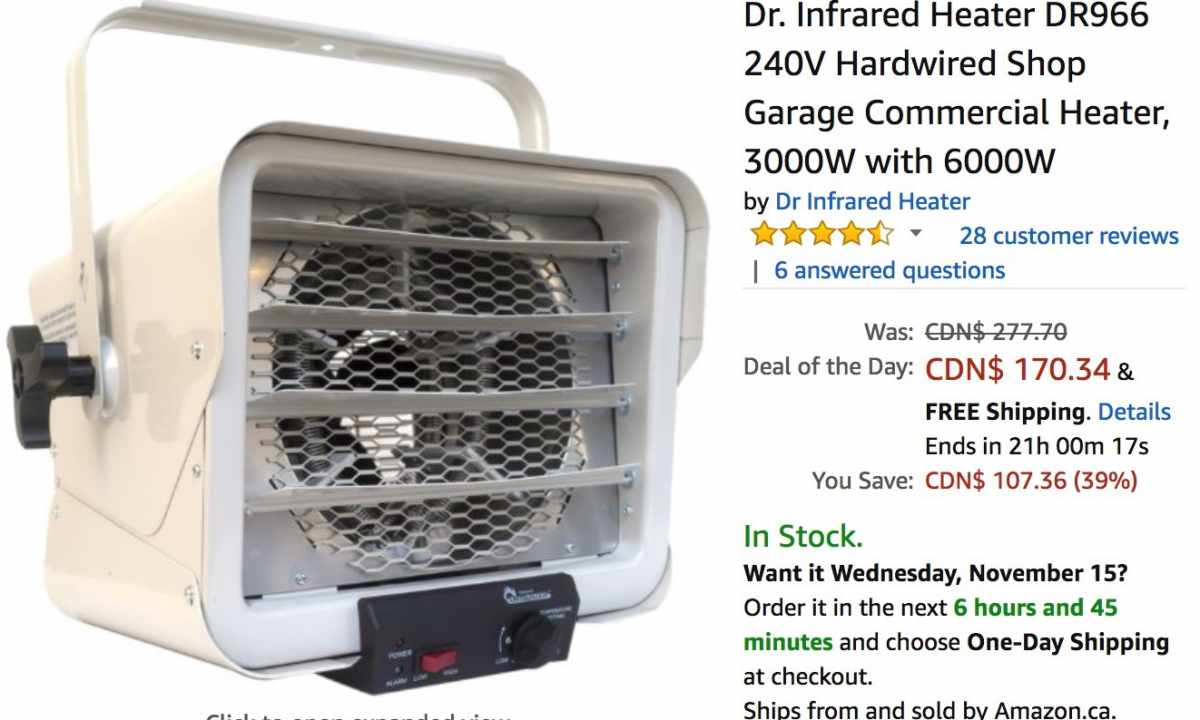 How to pick up heater