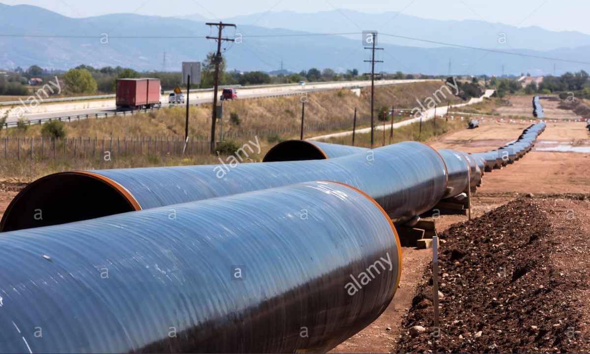 How to construct the gas pipeline