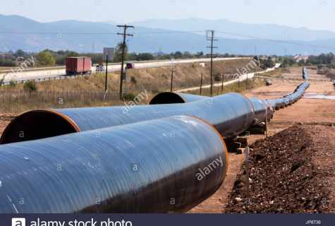 How to construct the gas pipeline
