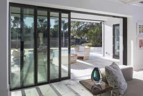 Plastic and aluminum doors: types, ways of production, comparison of the prices