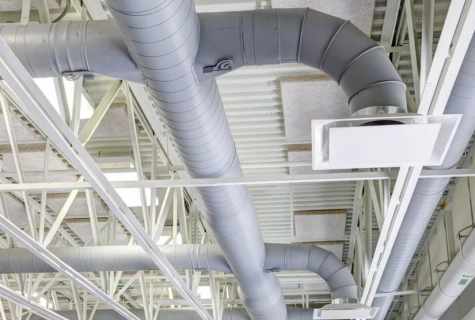Welded air ducts of ventilation
