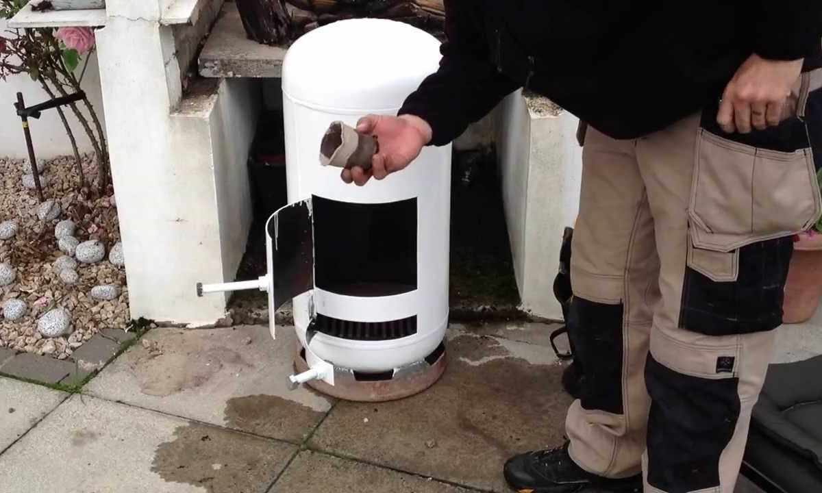How to make the potbelly stove for garage