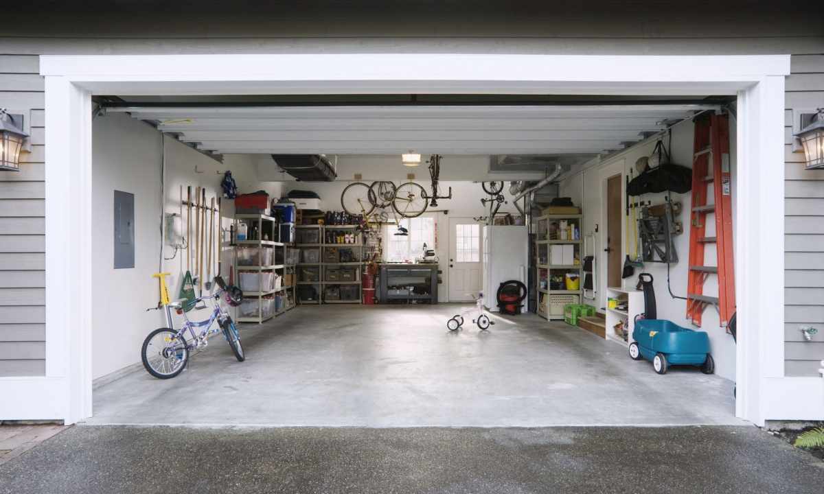 How to lift roof in garage