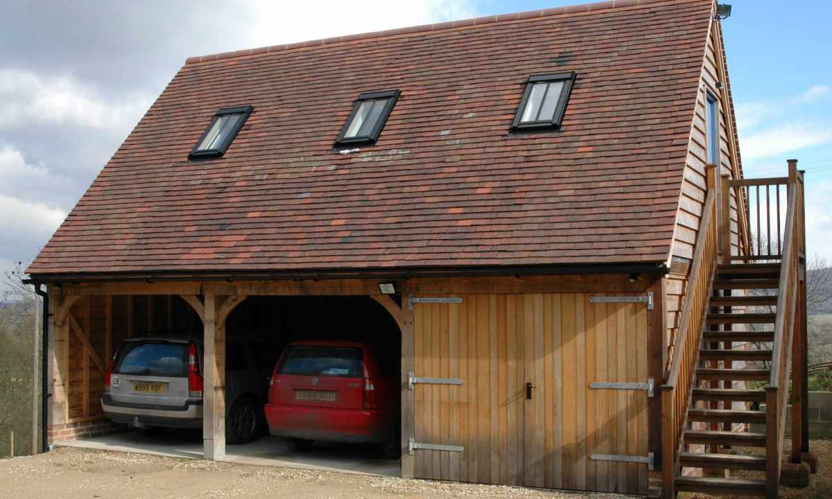 How to roof garage