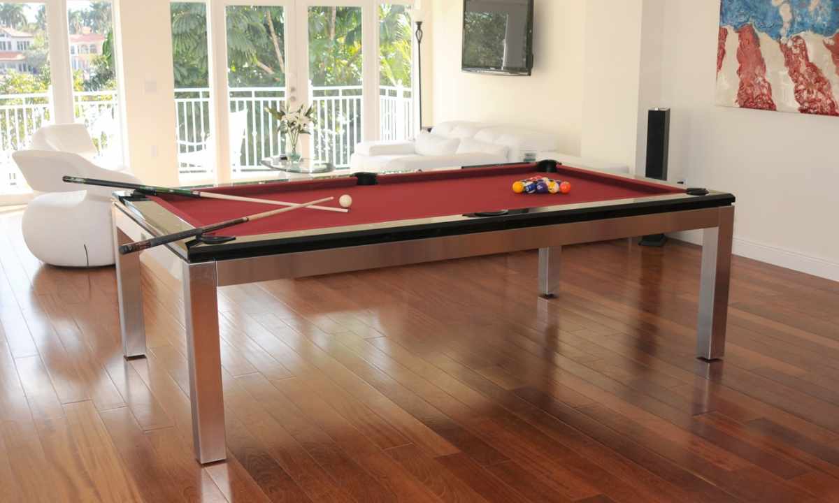 How to make table for billiards