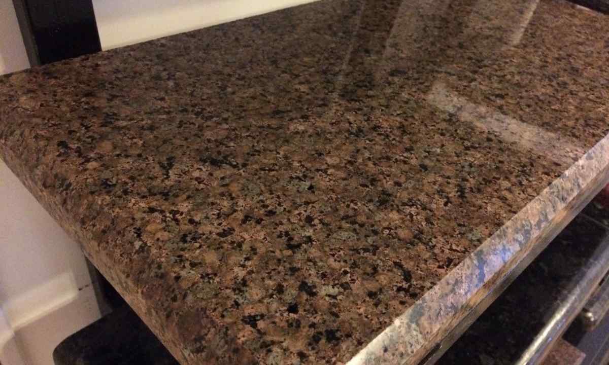 How to polish granite