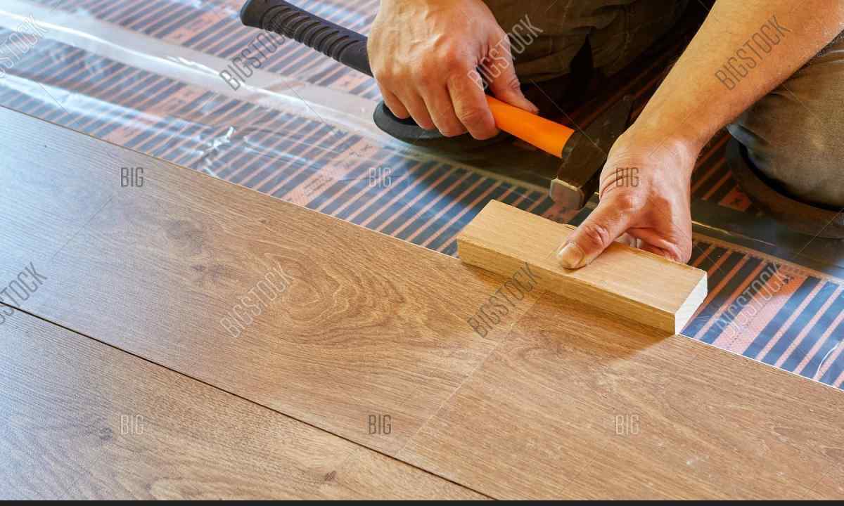 How to repair heat-insulated floor