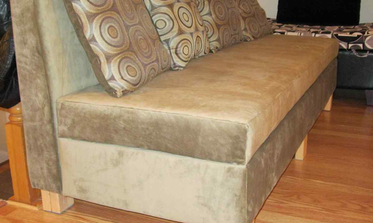 How to make sofa with own hands