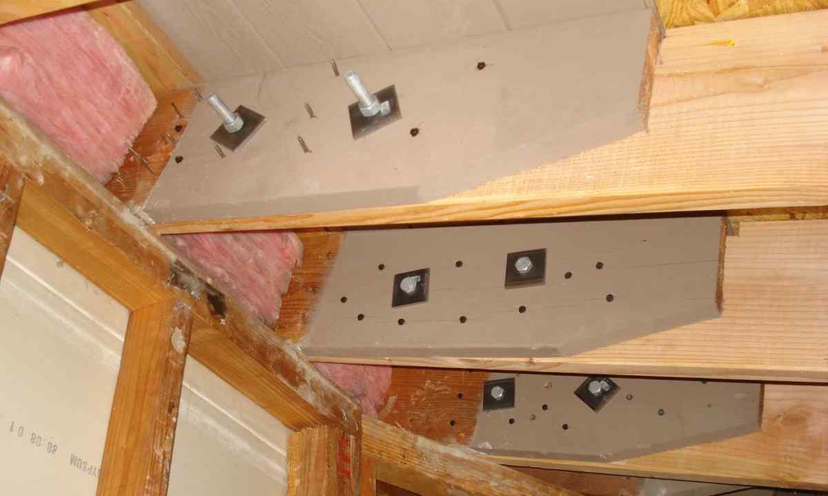 How to fix rafters