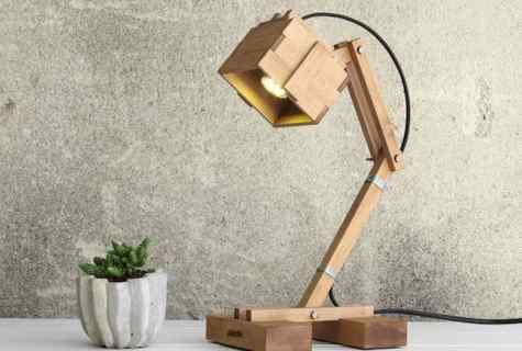 How to make desk lamp with own hands