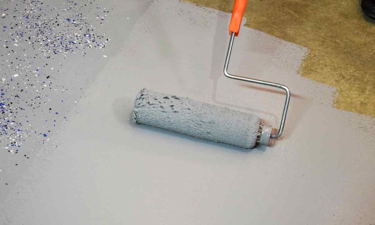 How to paint concrete