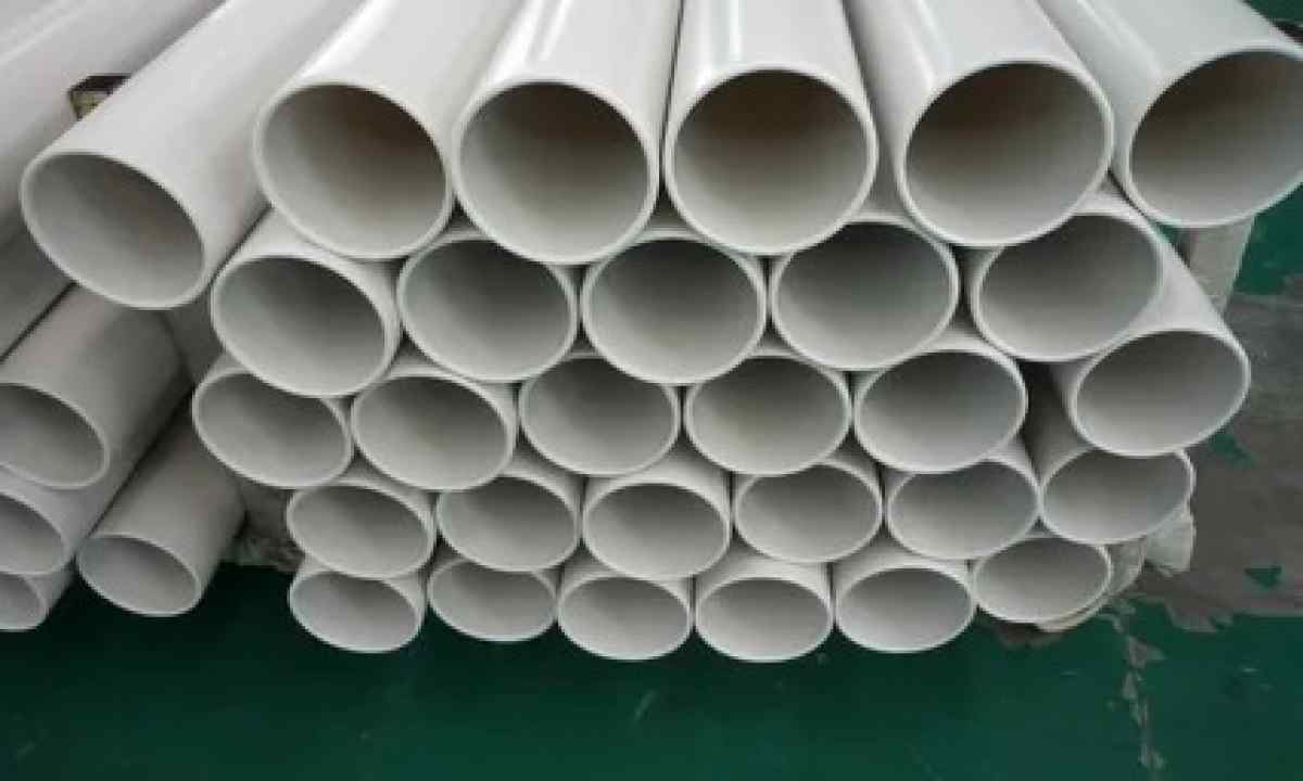 Plastic intakes of PVC