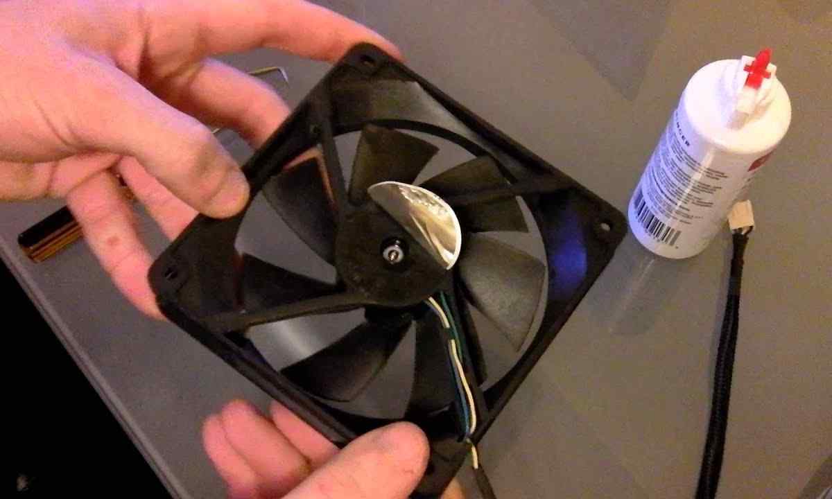 How to repair the fan