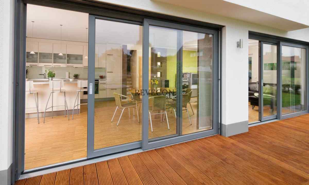 How to establish glass doors