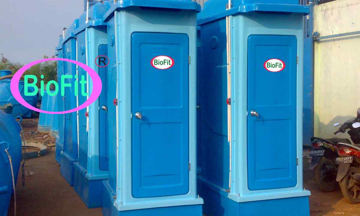 How to set up portable toilets at the dacha