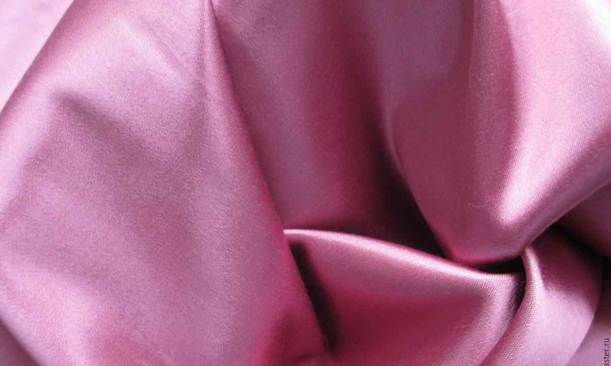 Sateen: features of fabric