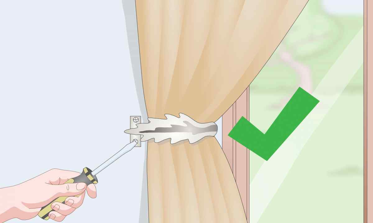 How to do eyelets on curtains