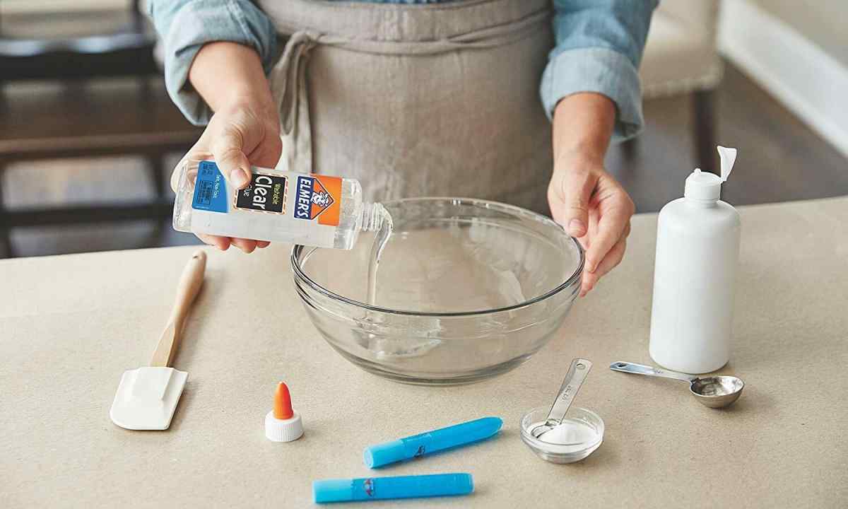How to wash super glue