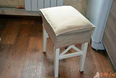 How to sew covers for stool