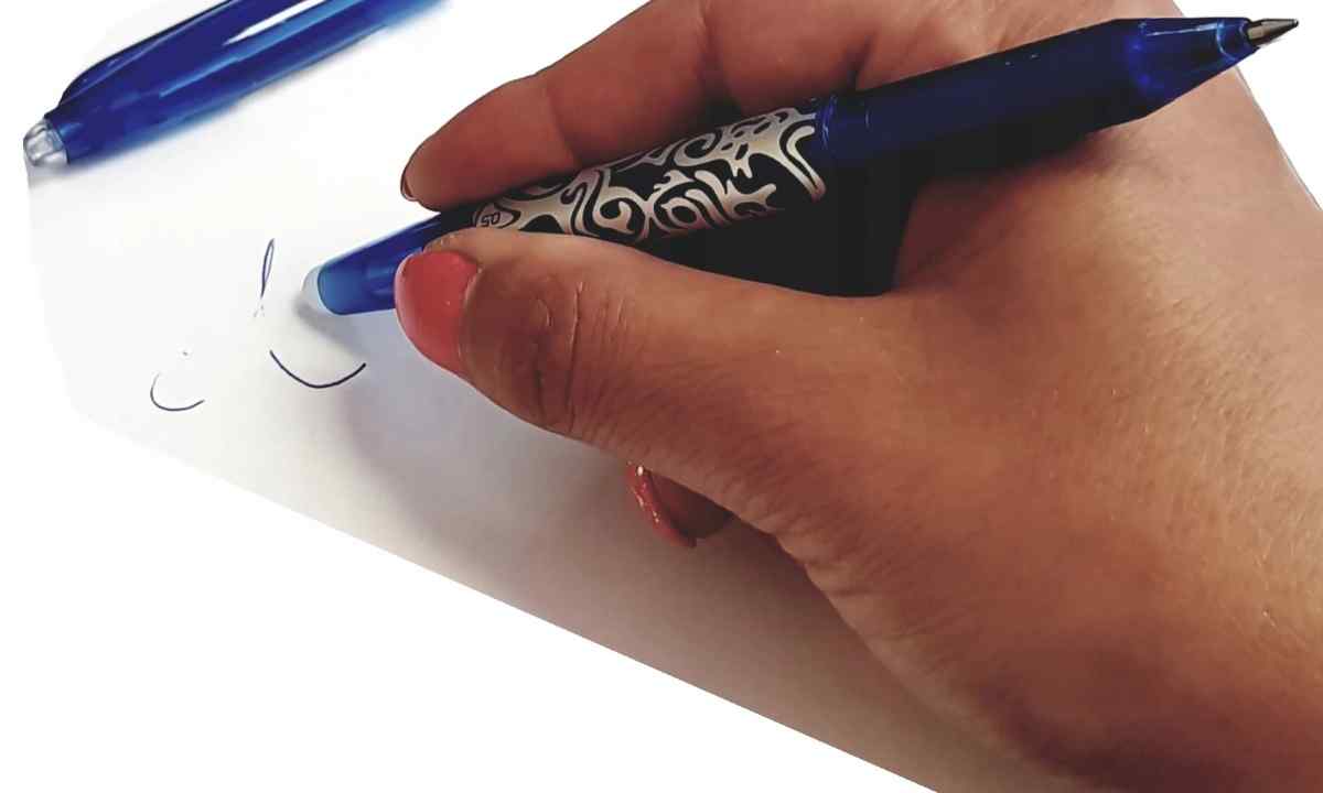 How to wash gel pen