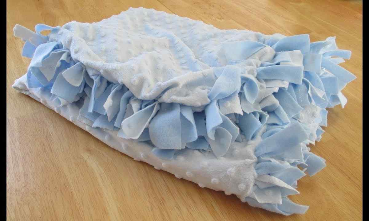 How to sew blanket cover
