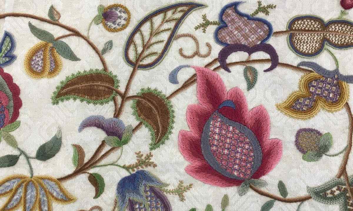 How to issue embroidery