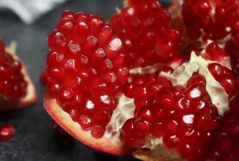 How to wash pomegranate juice