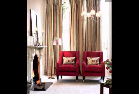 Curtains as decorative element