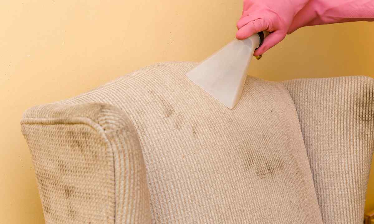 How to clean furniture fabric