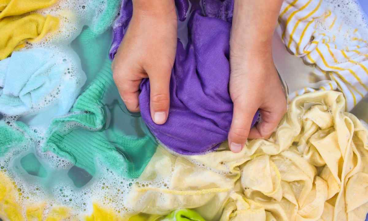 How to wash cloth