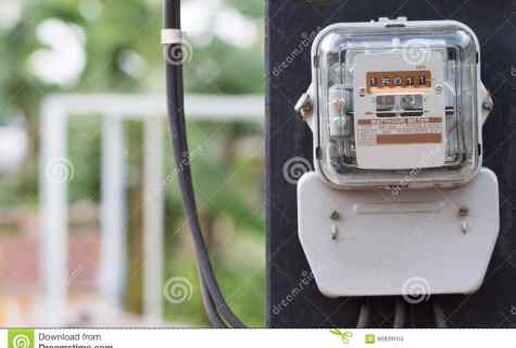 Why to put the all-house metering device of the electric power
