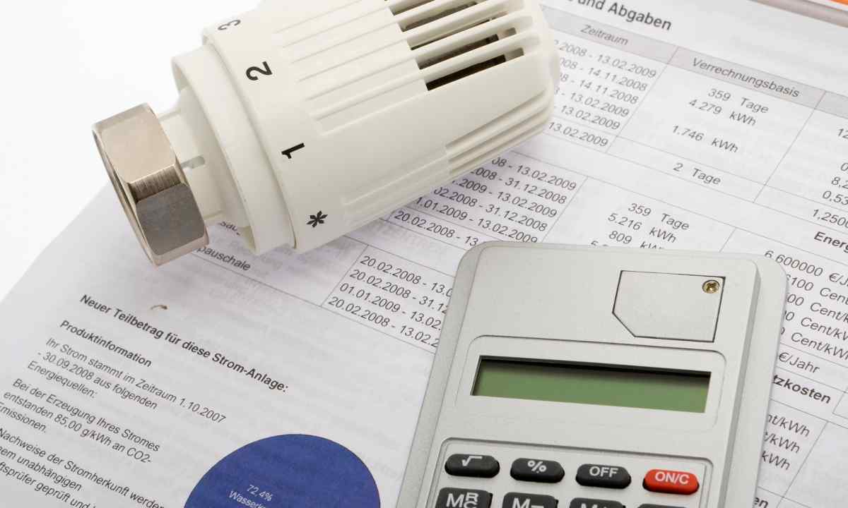 How to calculate the heating cost