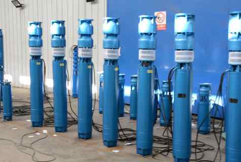 The choice of the submersible pump for wells