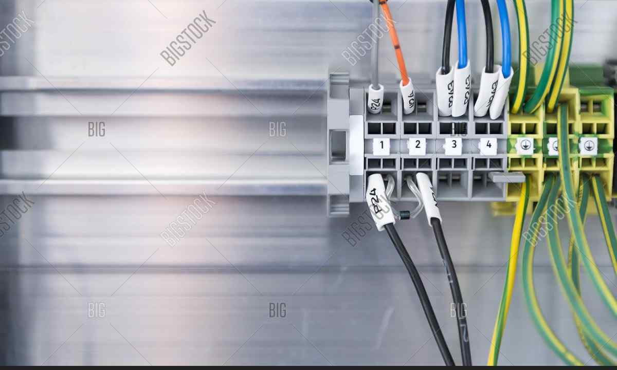 How to connect the electrical cooking panel