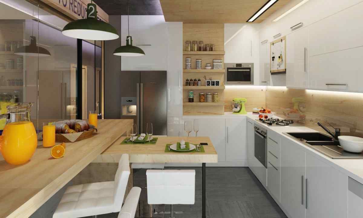 How to equip small-sized kitchen