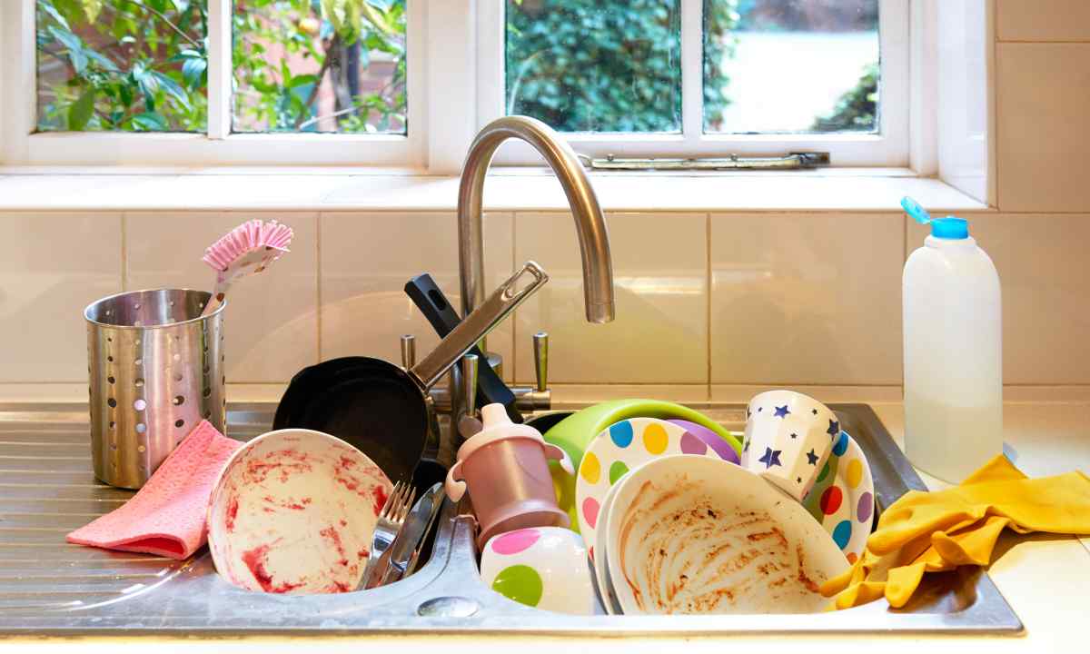 How to establish kitchen washing