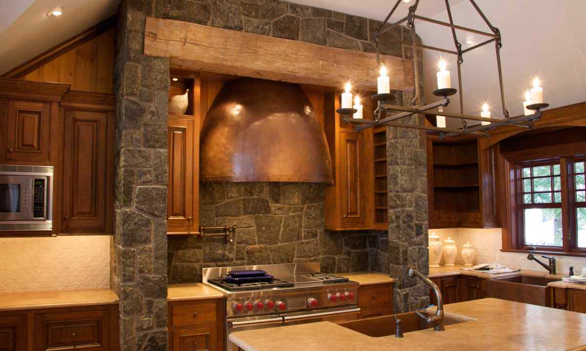 How to use artificial stone in interior design of kitchen