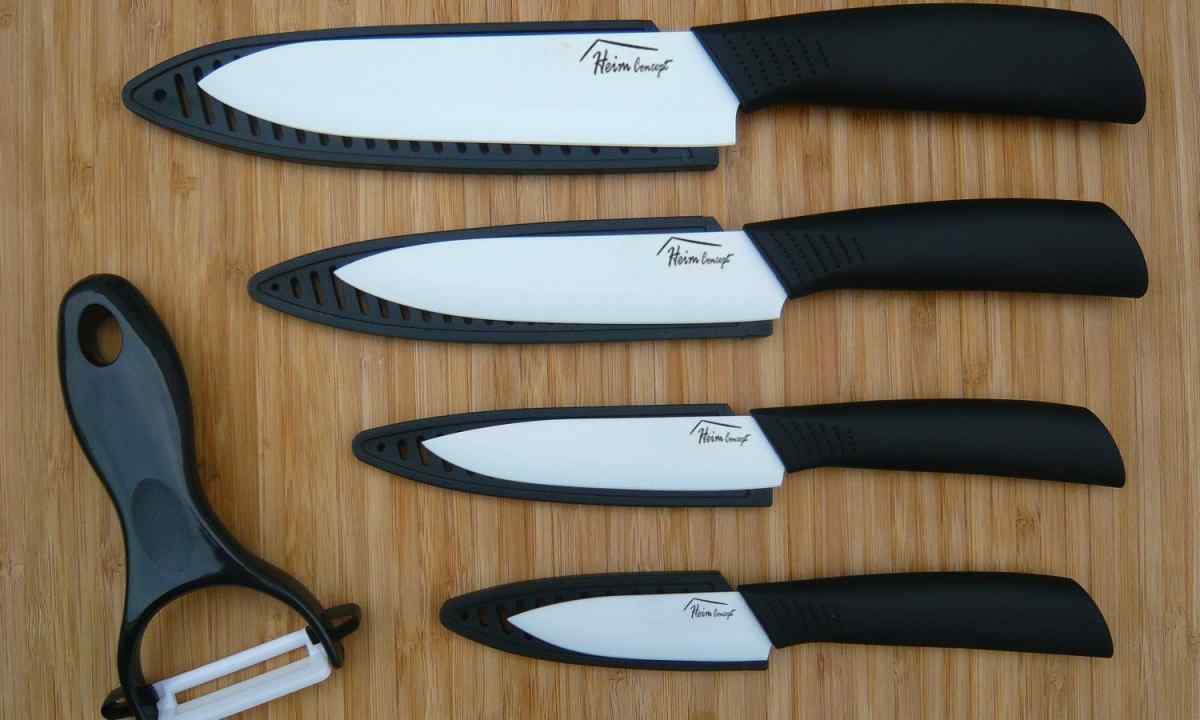 Pluses and minuses of ceramic knives