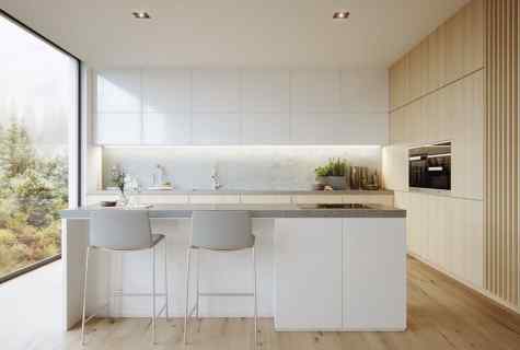 Features of kitchen in style minimalism